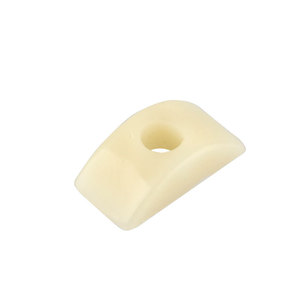 Half Moon Pad Plastic Curved Washer 8mm For Stair Handrails Desk Furniture Connection - Product Image 1
