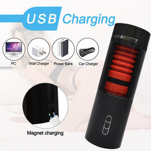 Máquina de succión para hombres, dispositivo de masturbación, Red Lady, automático, inteligente, 7 frecuencias, Expansión en espiral, vibración, masaje de pene - Product Image 6