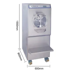 Nieuwe Batch Vriezer 90L Grote Capaciteit Grote Harde Ijs Machine Gelato Machine 24 Gallon Harde Ijs Machine