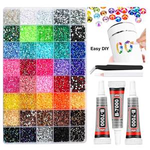 Colle B7000 pour strass et bijoux, adhésif transparent multi-usages pour métal, verre, plastique, tissu, cuir, fournitures de bricolage - Product Image 4