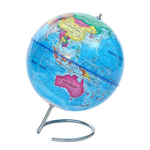 Diamètre d'usine de 20cm, support globe du <span class=keywords><strong>monde</strong></span> en métal, globe de bureau décoratif moderne et Antique - Product Image 1
