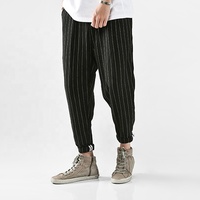 Automne Sarouel Hommes Hip Hop Danse Costume Sarouel
