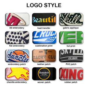 Một khung Golf tùy chỉnh 3D tùy chỉnh thêu thêu logo gorra không có cấu trúc hai tông màu Bông 5 bảng Mũ bóng chày - Product Image 5