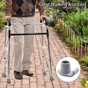 Patins de marche pliants pour déambulateurs, accessoires essentiels en caoutchouc pour la mobilité, poignée ergonomique, matériau en aluminium 300 - Product Image 6