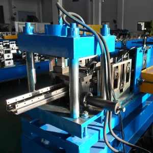 Steel profile storage rack roll forming machine