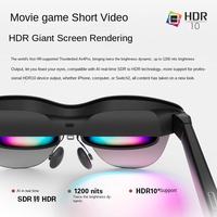 Lunettes intelligentes Air 4 Pro BT AR HDR anti-lumière bleue 800W, anti-tremblement, double microphone, suppression du bruit, traduction vocale, moulage privé
