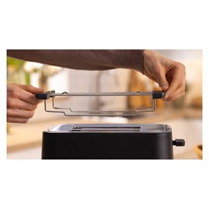 MYMOMENT TAT4M223 Black <b>Toaster</b> 950W Electric Automatic Household <b>Toaster</b> - Product Image 2