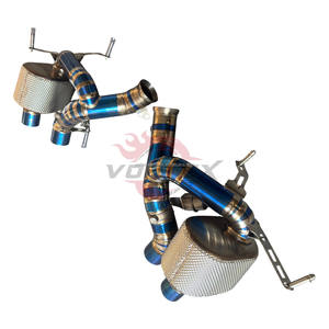 Sistema de Escape Catback con Válvulas de Aleación de Titanio Vortex Grado 5 para Ferrari F12 812 GTS - Product Image 5