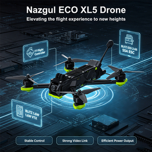 Kit de Construcción de Chasis para Drones RC XL5 ECO Analógico V1.1, Set de Accesorios GPS, BLITZ F7 FC, E55 ESC 2207 1800KV, TBS NANO 868 915, Conjunto de Hélices - Product Image 4