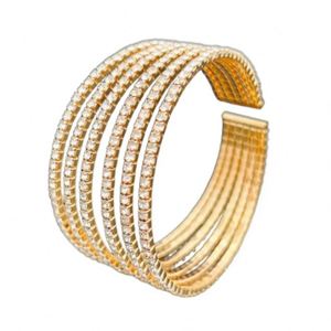 Bracelets et joncs de mode, style viral des réseaux sociaux, incrustation d'opale concassée, cadeau de fêtes pour femmes, qualité technique supérieure, pour grossistes - Product Image 3