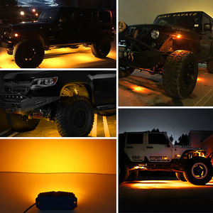 Ovovs accesorios de coche de un solo Color <span class=keywords><strong>Led</strong></span> Rock Light para camión todoterreno vehículo <span class=keywords><strong>4x4</strong></span> - Product Image 3