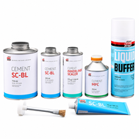 REMA TIP TOP SC-BL Ciment de vulcanisation bleu pour réparation de pneus, séchage rapide, vulcanisation à froid, solvants hydrocarbures pour acétate d'éthyle