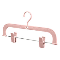 Badezimmer- & Küchen-Hosenhalter, einlagig, rutschfest & markierungsfrei, aus PP-Kunststoff, zum Aufhängen von Röcken, mit klappbarem Hosenclip