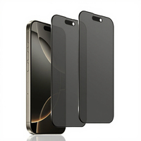 Protection d'écran de téléphone portable en verre trempé anti-choc et confidentialité, dureté 9H, protection d'écran de téléphone pour OPPO R11 PLUS