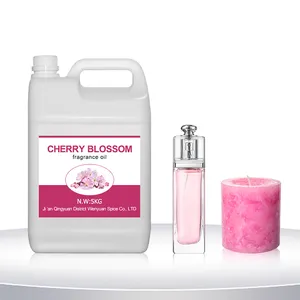 Venta al por mayor 100% Pure Factory Direct Sale Cherry Blossom Fragancia Aceite Sakura Sabor Perfume Esencia Líquido para productos químicos diarios