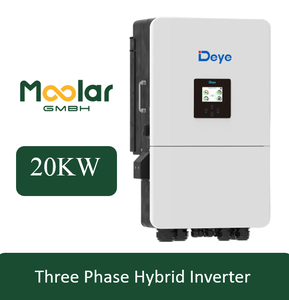 Onduleur solaire de toit 20KW Deye SUN-20K-SG01HP3-EU, onduleur hybride triphasé pour système de toiture résidentiel, entrepôt UE, prêt à expédier - Product Image 1