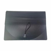 Pochette de rangement pour documents en plastique, 24 poches, imperméable, format A4, organiseur de fichiers extensible, 2 pièces, logo personnalisé