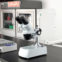Microscope Stéréoscopique Binoculaire en Gros 20X 40X 80X pour Inspection Industrielle, Réparation de Bijoux et Électronique, Certifié CE, Fabrication OEM