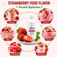 Concentré de saveur liquide industriel à la fraise fraîche de qualité alimentaire Baisfu pour les boissons