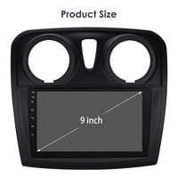 Autoradio Android pour Renault LOGAN2 Sandero 2014-2019, lecteur multimédia vidéo sans fil Carplay, autoradio 2din, stéréo, caméra de recul