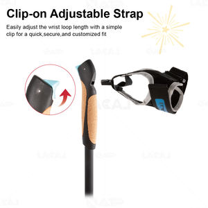 Bâtons <span class=keywords><strong>de</strong></span> <span class=keywords><strong>ski</strong></span> <span class=keywords><strong>de</strong></span> fond XATP, nouveau design nordique, sangle <span class=keywords><strong>de</strong></span> poignet à clip, 3K, 100% <span class=keywords><strong>carbone</strong></span>, légers, pour la randonnée et le <span class=keywords><strong>ski</strong></span> <span class=keywords><strong>de</strong></span> fond - Product Image 5