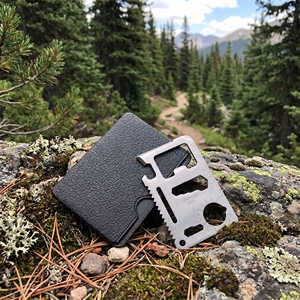 Baiyuheng Tactical <strong>EDC</strong> <strong>Multi</strong>-<strong>tool</strong> Card Stainless Steel Survival Gadget Emergency Camping <strong>Multi</strong> Function Credit Card Wallet <strong>Tool</strong> - Product Image 1