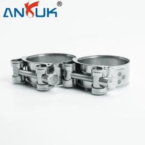 Collier de serrage en acier inoxydable personnalisé 304 316 Bande de pression forte 18 mm à 240 mm Collier antirouille pour tuyaux de moteur automobile - Product Image 1