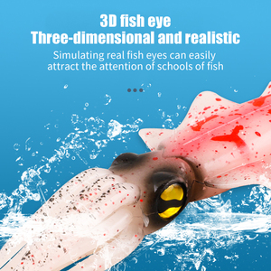 เหยื่อ<span class=keywords><strong>ปลา</strong></span>หมึก PVC เหยื่อ<span class=keywords><strong>ปลา</strong></span>นิ่มเทียมหลากสีสำหรับตกปลาชายหาดกลางแจ้ง เหยื่อตก<span class=keywords><strong>ปลา</strong></span>น้ำทะเล - Product Image 4