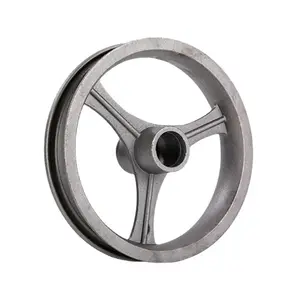 Manufacture die cast parts gray iron ductile iron casting free energy generator flywheel 100
