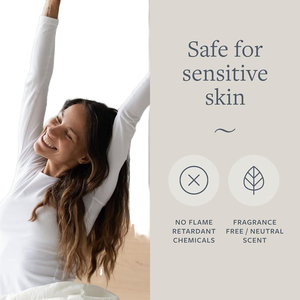 Sábana de conexión a tierra 300TC Queen 5% fibra de plata 95% algodón orgánico sábanas de conexión a tierra - Product Image 3