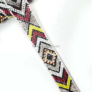 TM009 Nouvelles perles de couleur, strass thermocollants, code-barres, accessoires pour chapeaux, accessoires pour vêtements, pâte de <span class=keywords><strong>diamant</strong></span> - Product Image 5