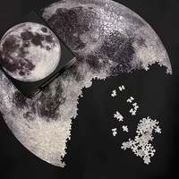 Puzzle Terre-Lune de 1000 pièces fabriqué en usine, jeu éducatif de haut niveau, entraînement à la persévérance