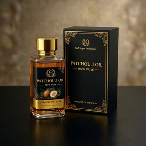 Huile Essentielle Pure de Patchouli 100ml 100% Pure Distillée à la Vapeur d'Indonésie pour Tous Types de Peau, Parfum Terrestre, Aromathérapie - BSJ Industries - Product Image 1