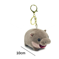 Personnalisable en gros nouveau populaire vente chaude jouets en peluche mignon cochons rebondissants chaussures en peluche porte-clés