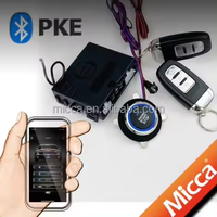 Meilleure application automobile, clé intelligente, alarme de voiture avec système de démarrage à distance du moteur pour la sécurité, kit de démarrage sans clé à distance pour voiture