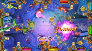 USA Popular Arcade Amusement Fish Game Machine Ocean King 3 Plus Wonder Cat's Fortune