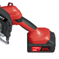 Scie circulaire sans fil 20V 150mm, portable, à batterie lithium, pour la coupe du bois, scie circulaire électrique manuelle pour la maison