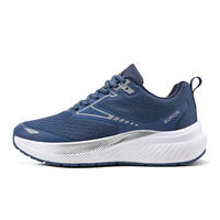 Chaussures de course pour hommes de haute qualité, confortables, style baskets, en maille respirante, en tissu et cuir synthétique, basses