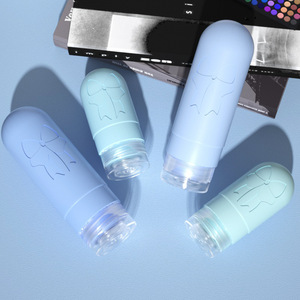 Set de Bolsas de Aseo Portátiles a Prueba de Fugas, Botellas de Silicona para Champú y Gel de Ducha, Envases de Viaje para Cuidado de la Piel - Product Image 5
