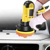 Kit de polisseuse de voiture 700W avec poignée détachable ponceuse de polissage électrique à main pour polisseuse tampon de voiture