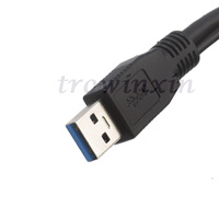Kabel Micro USB 3.0 60CM, Kabel USB 3.0 Tipe A Male Ke Mikro B untuk Kamera Hard Drive