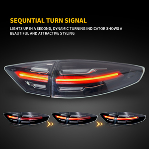 Arcaicas precio de fábrica coche lámpara trasera para <span class=keywords><strong>Ford</strong></span> <span class=keywords><strong>Mondeo</strong></span> 2014-2016 luz trasera con secuencial en señal completa Led de la lámpara de cola - Product Image 4