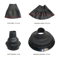 Manchons en néoprène SEAM pour casque de plongée, accessoires durables et respirants pour la plongée sous-marine, vente en gros du fabricant