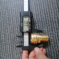 Adaptateur de Tube en laiton de gaz de Propane LSP117 pour raccords évasés de camping-car ou de camping-car raccord rapide de gaz Union adaptateur de gaz de couplage