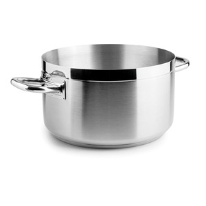 Pentola Chef-Luxe da 3 litri in acciaio inossidabile con manici per cottura su fornello - Product Image 1