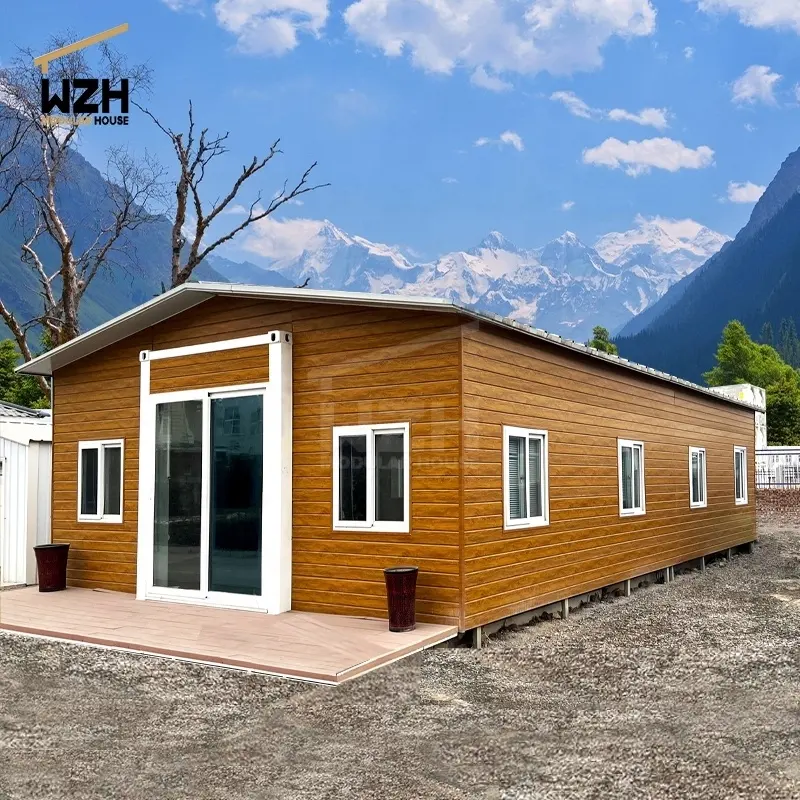20ft 40ft 2 Bedroom Luxury Tiny Mobile Prefabricated Prefab Homes Expandable Container House