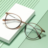 QUEJOEY – monture de lunettes de vue pour filles, ultra légère, couleur thé froid, lunettes optiques anti-lumière bleue, pour myopie