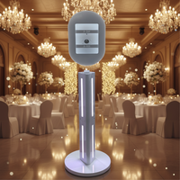 Boîte photo portable pour mariage, selfie, impression instantanée, coque en métal, étui de transport pour fête et événement, compatible avec iPad 10,9, 11 et 12,9 pouces