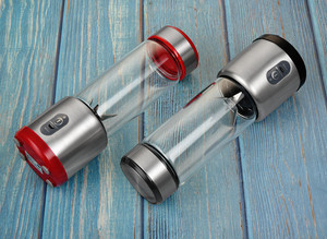 <span class=keywords><strong>Licuadora</strong></span> portátil recargable por USB, artículo OEM, 126W, 6 cuchillas, 450ML de capacidad - Product Image 3