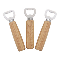 Ouvre-bouteille personnalisé avec logo, petit manche en bois, cadeau promotionnel pour mariage, bar, fête, tire-bouchon et ouvre-bouteilles